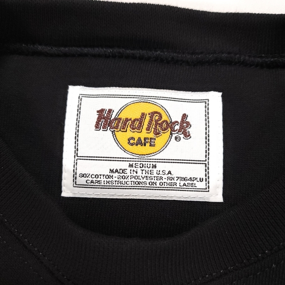 Vintage Hard Rock Cafe New York Crewneck Sweatshirt Embroidered Mens Medium EUC! - Picture 8 of 15